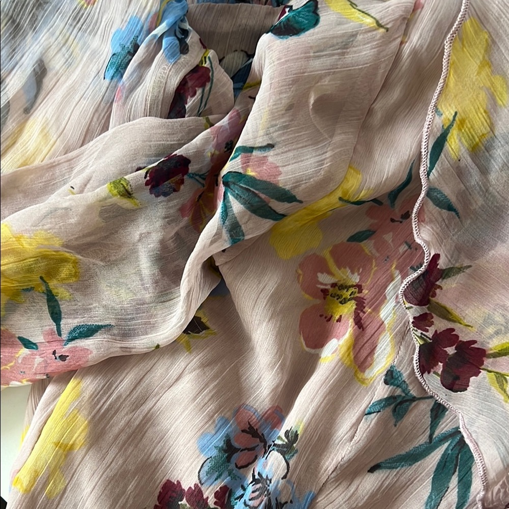 Band Of Gypsies Boho Ruffled Dress Size Small - Picture 4 of 7